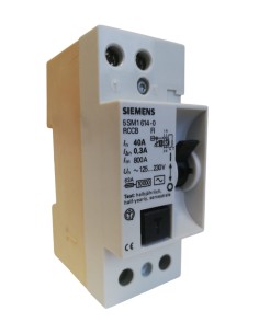 DIFFERENTIAL SWITCH 2P 40A 300MA